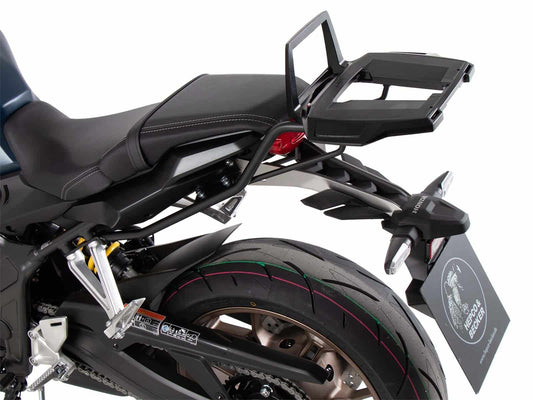 Hepco & Becker Alurack top case carrier black for Honda CB 650 R (2021-2023)