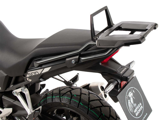Hepco & Becker Alurack top case carrier anthracite/black for Honda NX 500 (2024-)