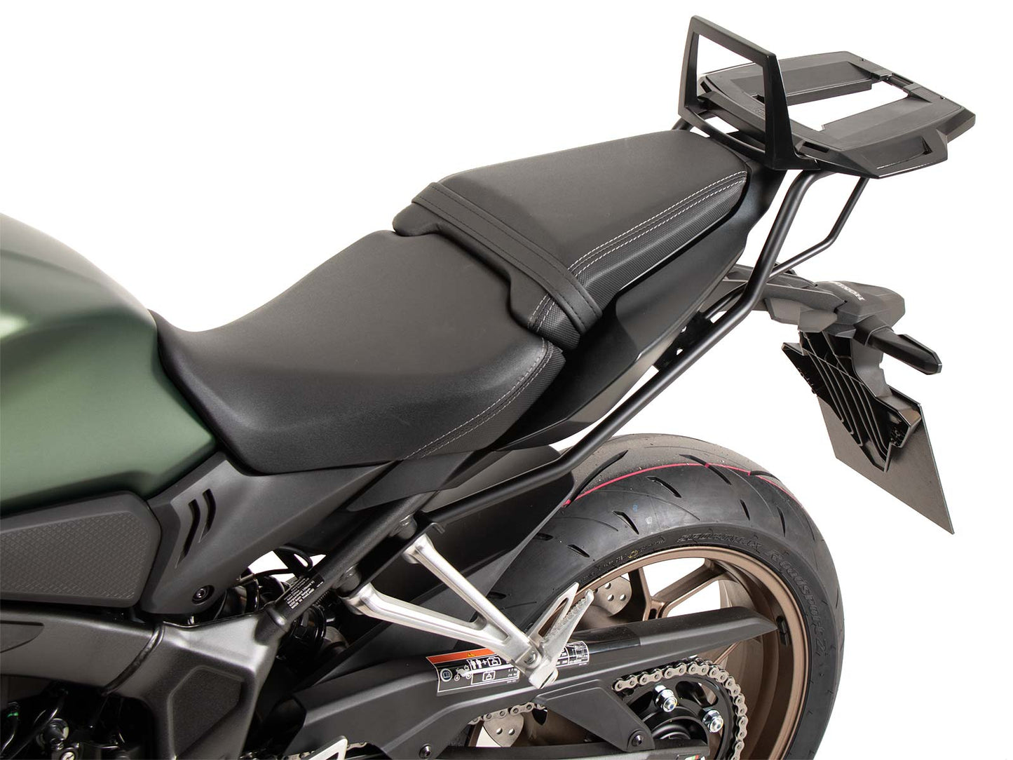 Hepco & Becker Alurack top case carrier black for Honda CB 650 R / E-Clutch (2024-)