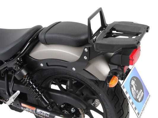 Hepco & Becker Alurack top case carrier black for Honda Honda CMX 500 Rebel (2017-)