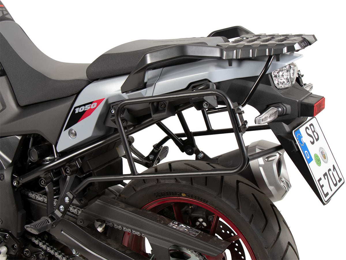 Hepco & Becker Sidecarrier permanent mounted black for Suzuki V- Strom 1050 (2023-)