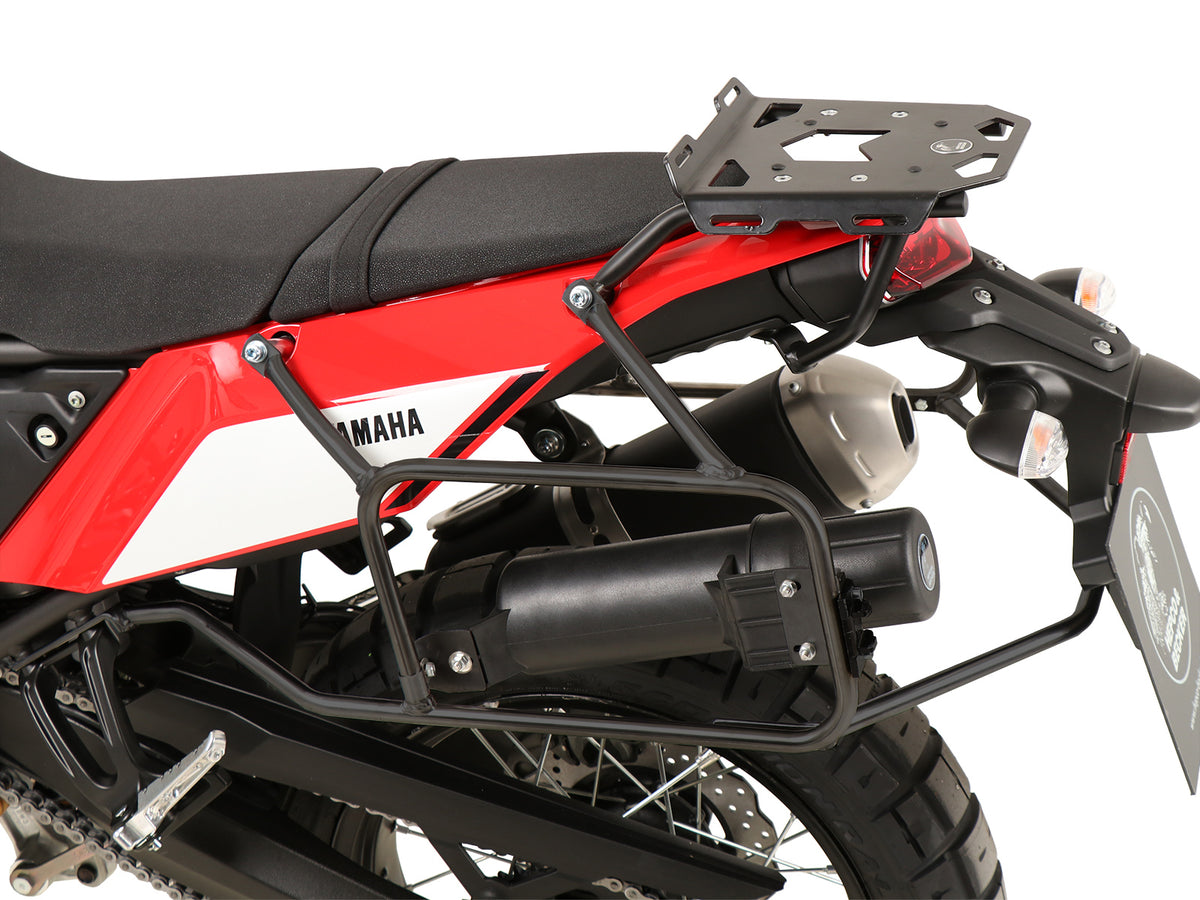 Hepco & Becker Sidecarrier permanent mounted black for Yamaha Ténéré 700 World Raid (2022-2024) /World Rally (2023-2024)