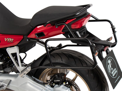 Hepco & Becker Sidecarrier permanent mounted black for Moto Guzzi V100 Mandello / S (2022-)