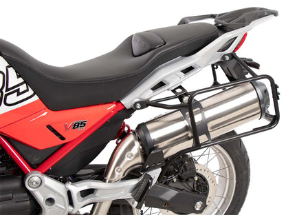 Hepco & Becker Sidecarrier permanent mounted black for Moto Guzzi V 85 TT / Strada / Travel (2024-)