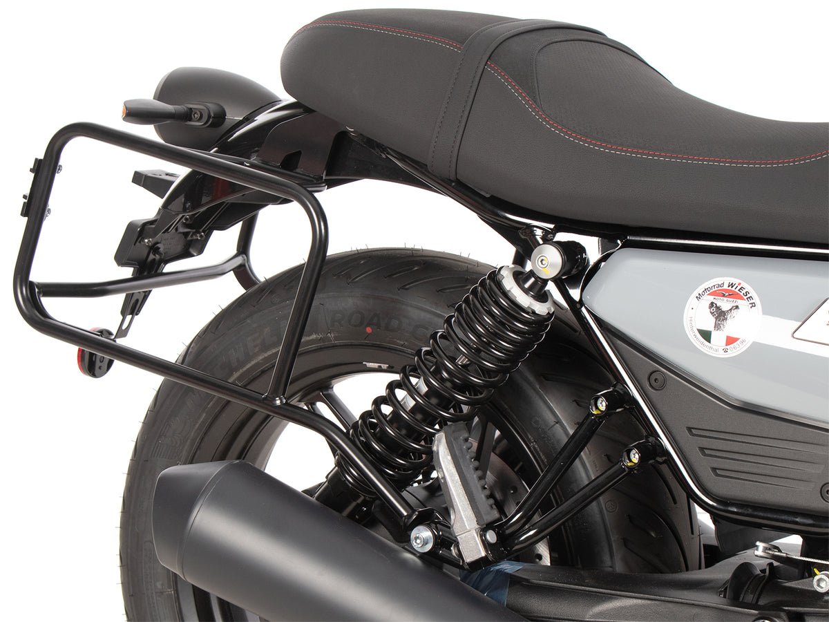 Hepco & Becker Side carrier permanent mounted black for Moto Guzzi V7 Special (2025-)