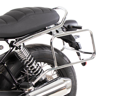 Hepco & Becker Side carrier permanent mounted chrome for Moto Guzzi V7 Special (2025-)
