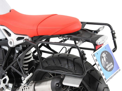 Hepco & Becker Sidecarrier permanent mounted black for BMW R nineT (2014-2016)
