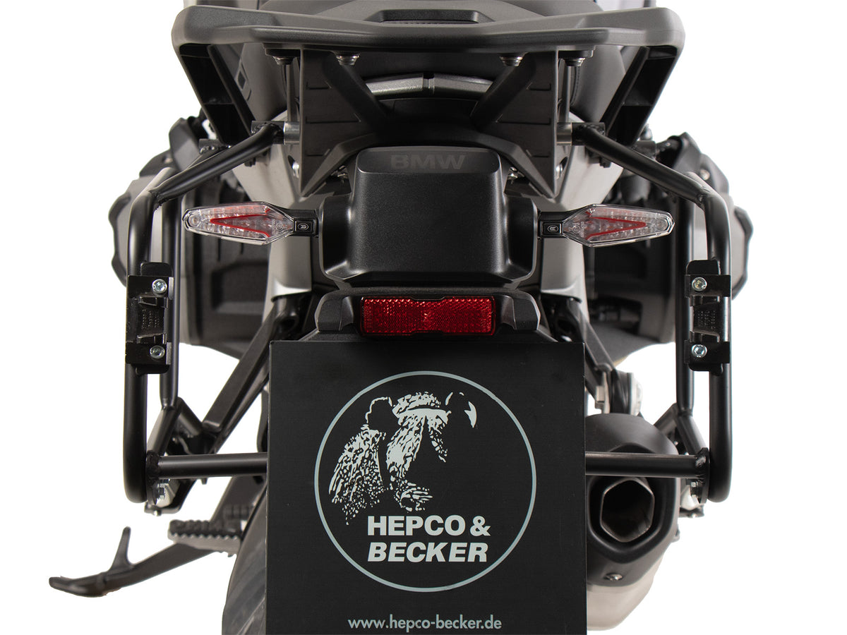 Hepco & Becker Sidecarrier permanent mounted black for BMW R 1300 GS (2023-)