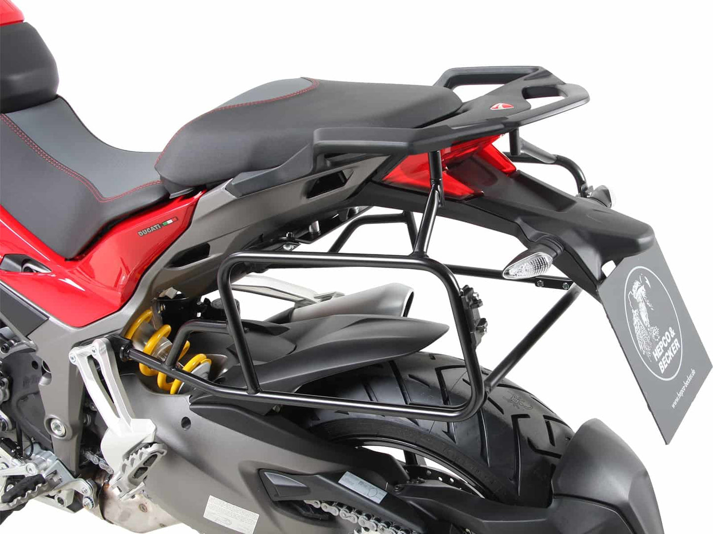 Hepco & Becker Sidecarrier permanent mounted black for Ducati Multistrada 1260 / S (2018-2020)