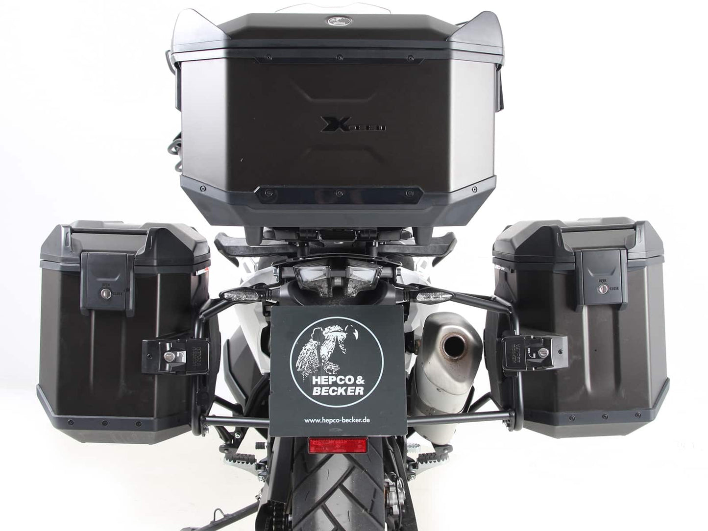 Hepco & Becker Sidecarrier permanent mounted black for KTM 790 Adventure/R (2019-2021)