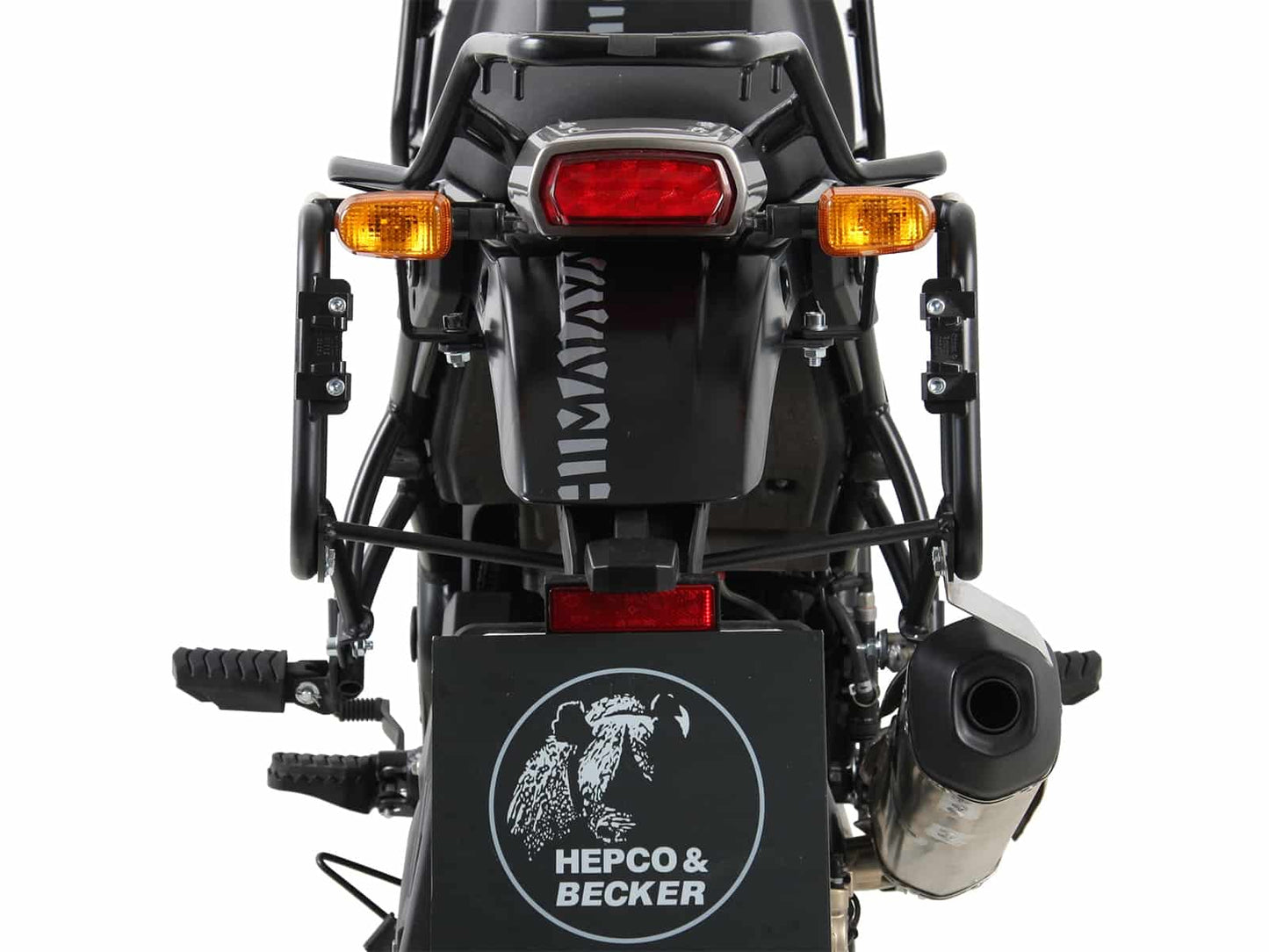 Hepco & Becker Sidecarrier permanent mounted black for Royal Enfield Himalayan (2018-2024)