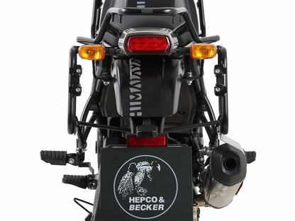 Hepco & Becker Sidecarrier permanent mounted black for Royal Enfield Himalayan (2018-2024)