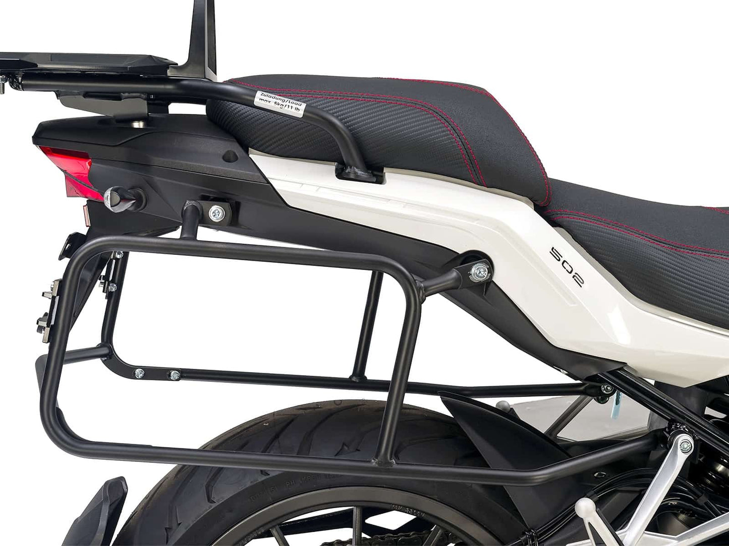 Hepco & Becker Sidecarrier permanent mounted black for Benelli TRK 502 (2017-2025)