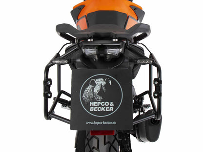 Hepco & Becker Sidecarrier permanent mounted black for KTM 390 Adventure (2020-2024)