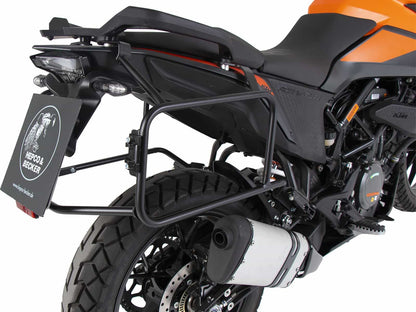 Hepco & Becker Sidecarrier permanent mounted black for KTM 390 Adventure (2020-2024)