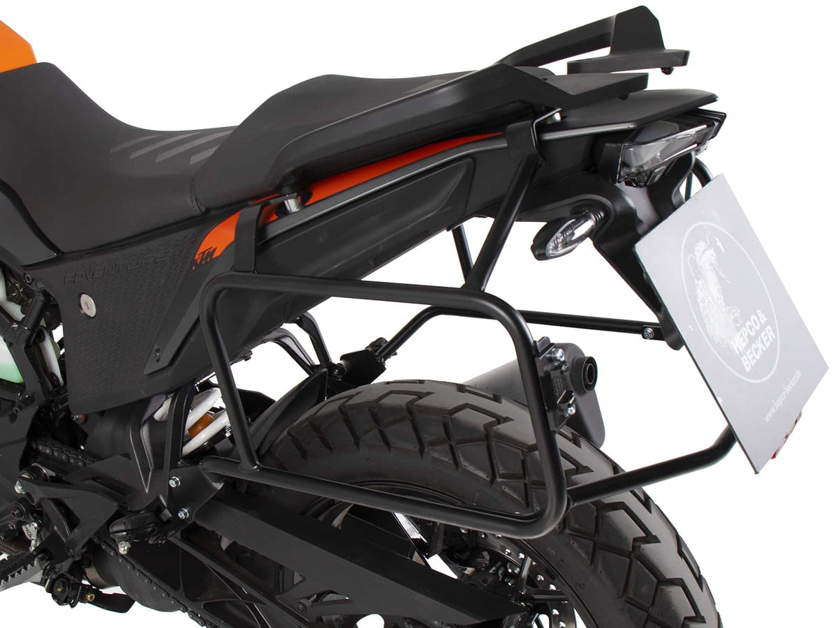Hepco & Becker Sidecarrier permanent mounted black for KTM 390 Adventure (2020-2024)