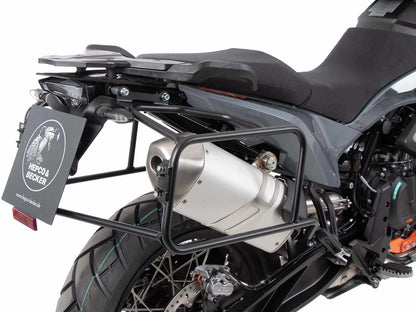 Hepco & Becker Side carrier permanent mounted black for KTM 890 Adventure / R / Rally (2021-2022)