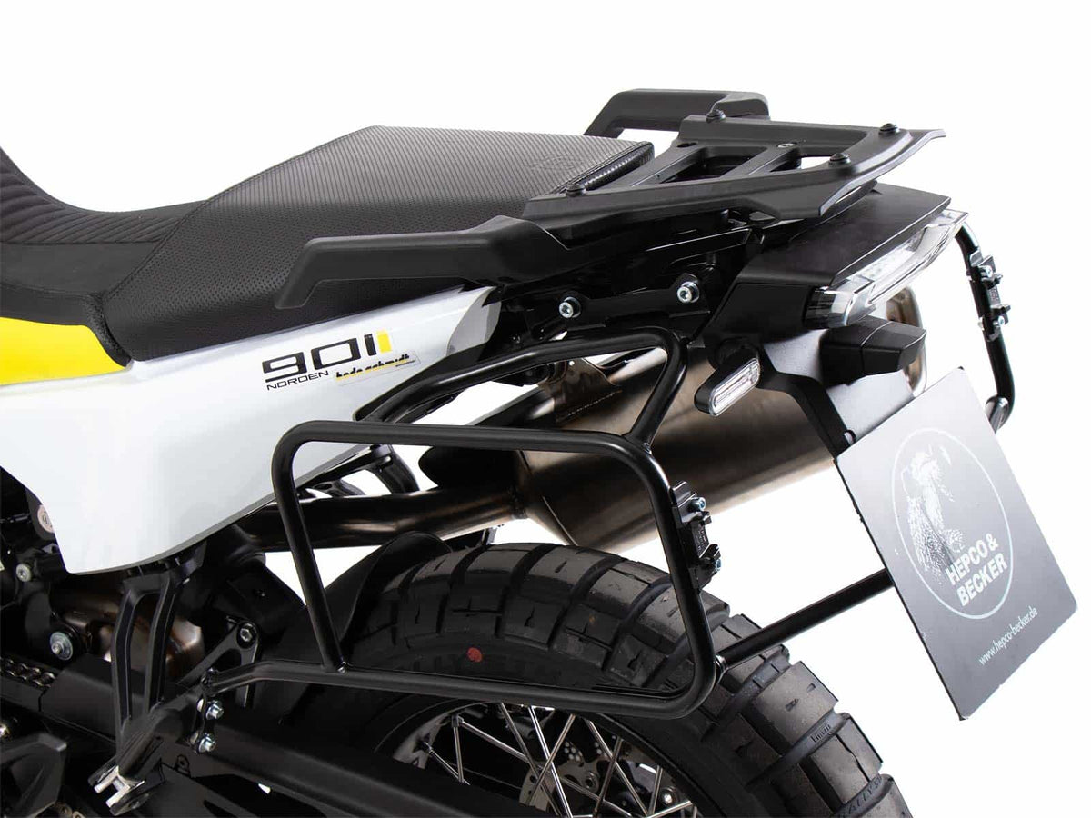 Hepco & Becker Sidecarrier permanent mounted black for Husqvarna Norden 901 / Expedition (2022-)