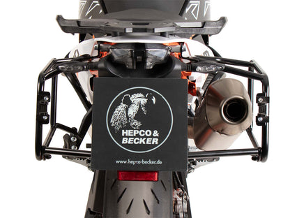 Hepco & Becker Side carrier permanent mounted black for KTM 890 SMT (2023-)