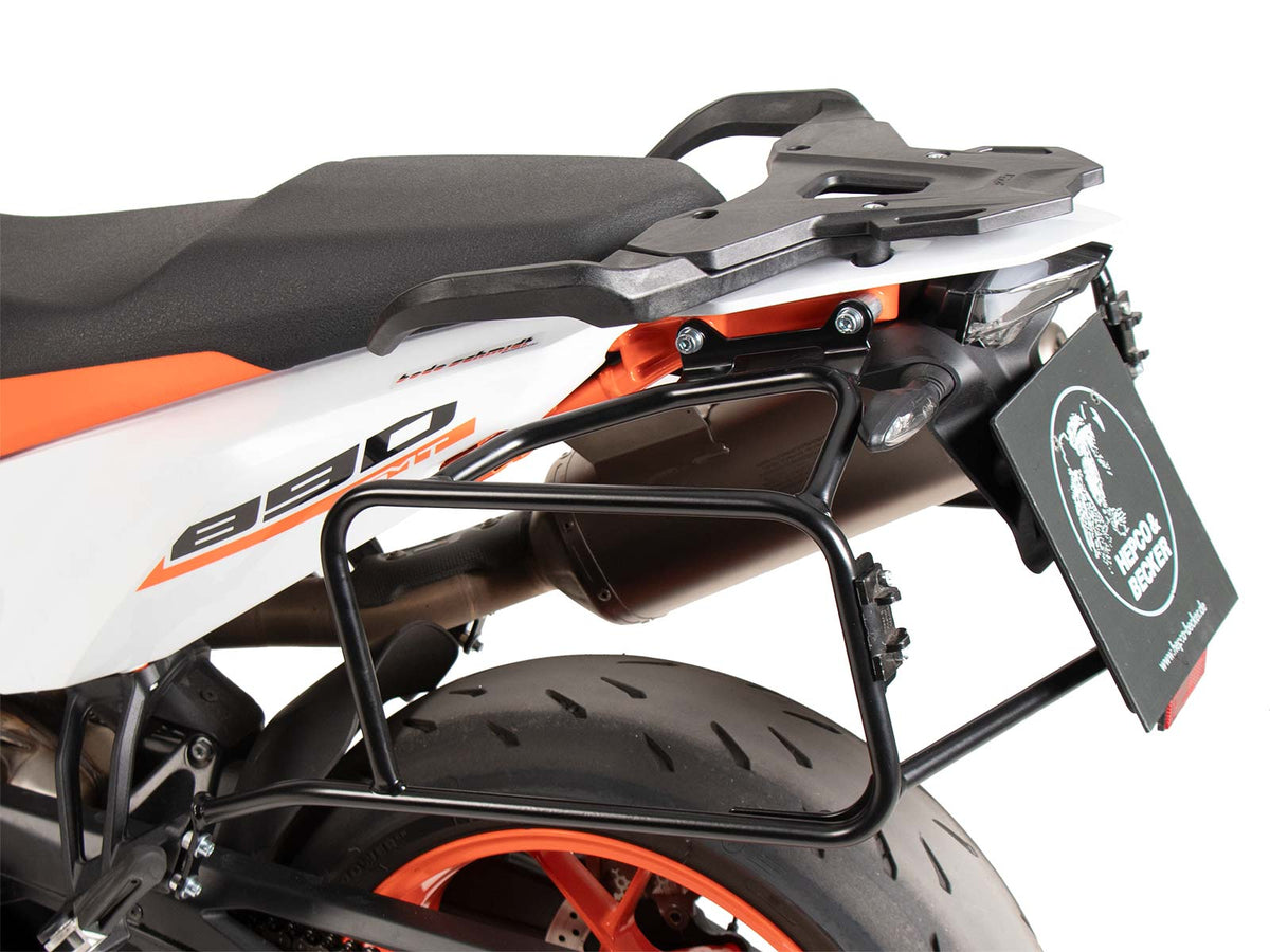 Hepco & Becker Side carrier permanent mounted black for KTM 890 SMT (2023-)