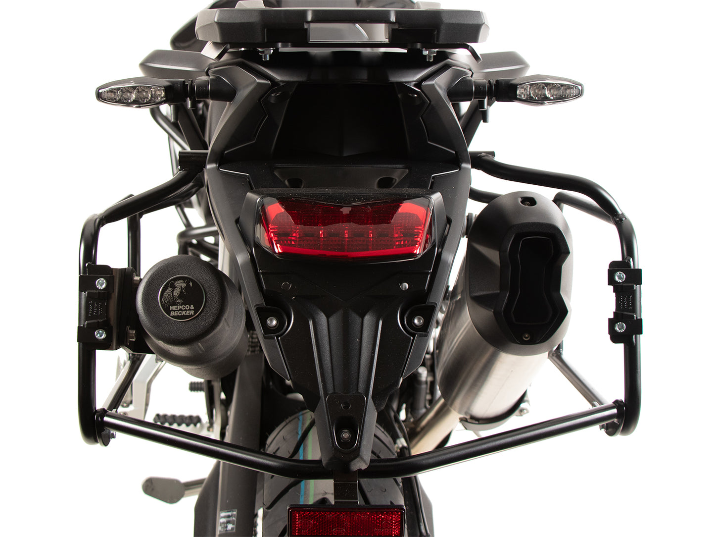 Hepco & Becker Sidecarrier permanent mounted black for Triumph Tiger 900 GT / Pro (2024-)
