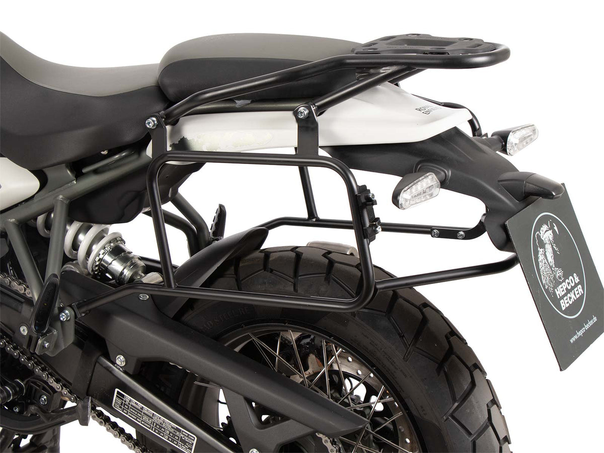 Hepco & Becker Sidecarrier permanent mounted black for Royal Enfield Himalayan 450 (2024-)