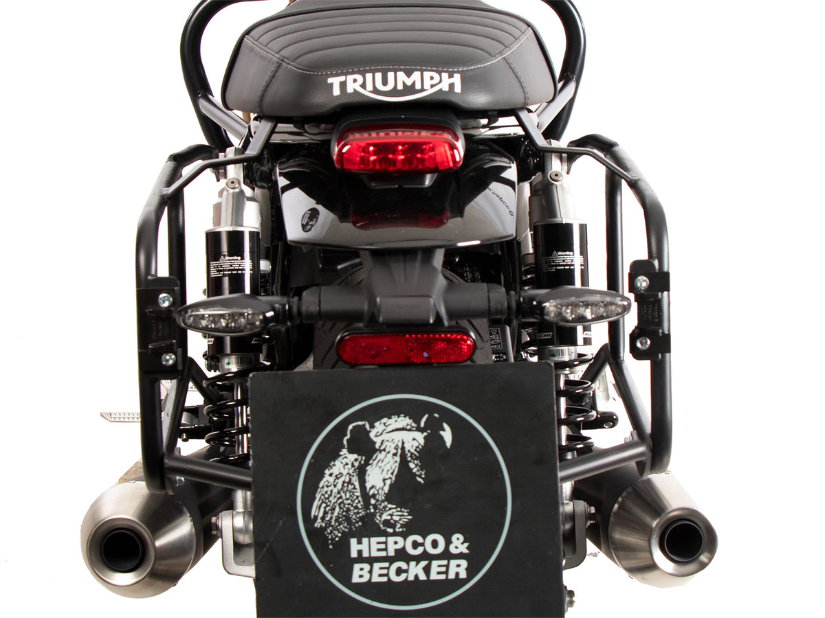 Hepco & Becker Sidecarrier permanent mounted black for Triumph Speed Twin 900 (2025-)