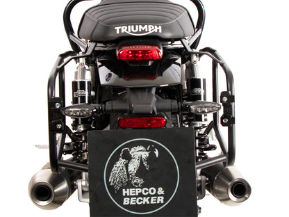 Hepco & Becker Sidecarrier permanent mounted black for Triumph Speed Twin 900 (2025-)