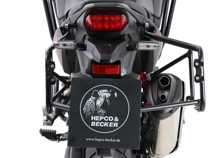 Hepco & Becker Sidecarrier permanent mounted black for Honda CRF 1100 L Africa Twin (2019-2021)