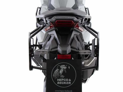 Hepco & Becker Sidecarrier permanent mounted black for Honda X-ADV (2021-2024)