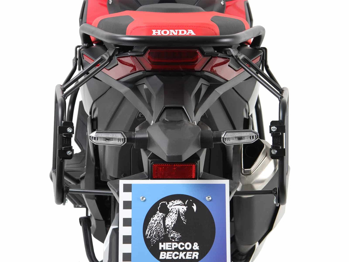 Hepco & Becker Sidecarrier permanent mounted black for Honda X-ADV (2017-2020)