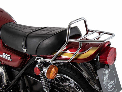 Hepco & Becker Topcase carrier tube-type chrome for Kawasaki Z 900 (1973-1976)/Z1000 A (1977-1978)