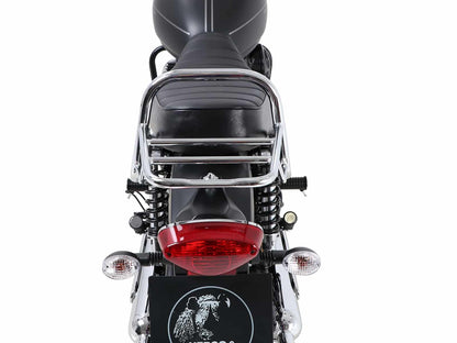 Hepco & Becker Topcase carrier tube-type chrome for Kawasaki W 800 Street / Cafe / Standard (2019-2025)