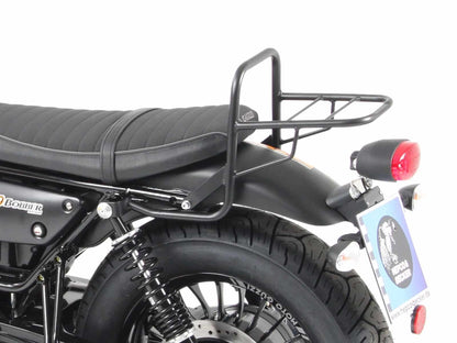 Hepco & Becker Topcase carrier tube-type black for model with short seat for Moto Guzzi V 9 Bobber (2016-2020)