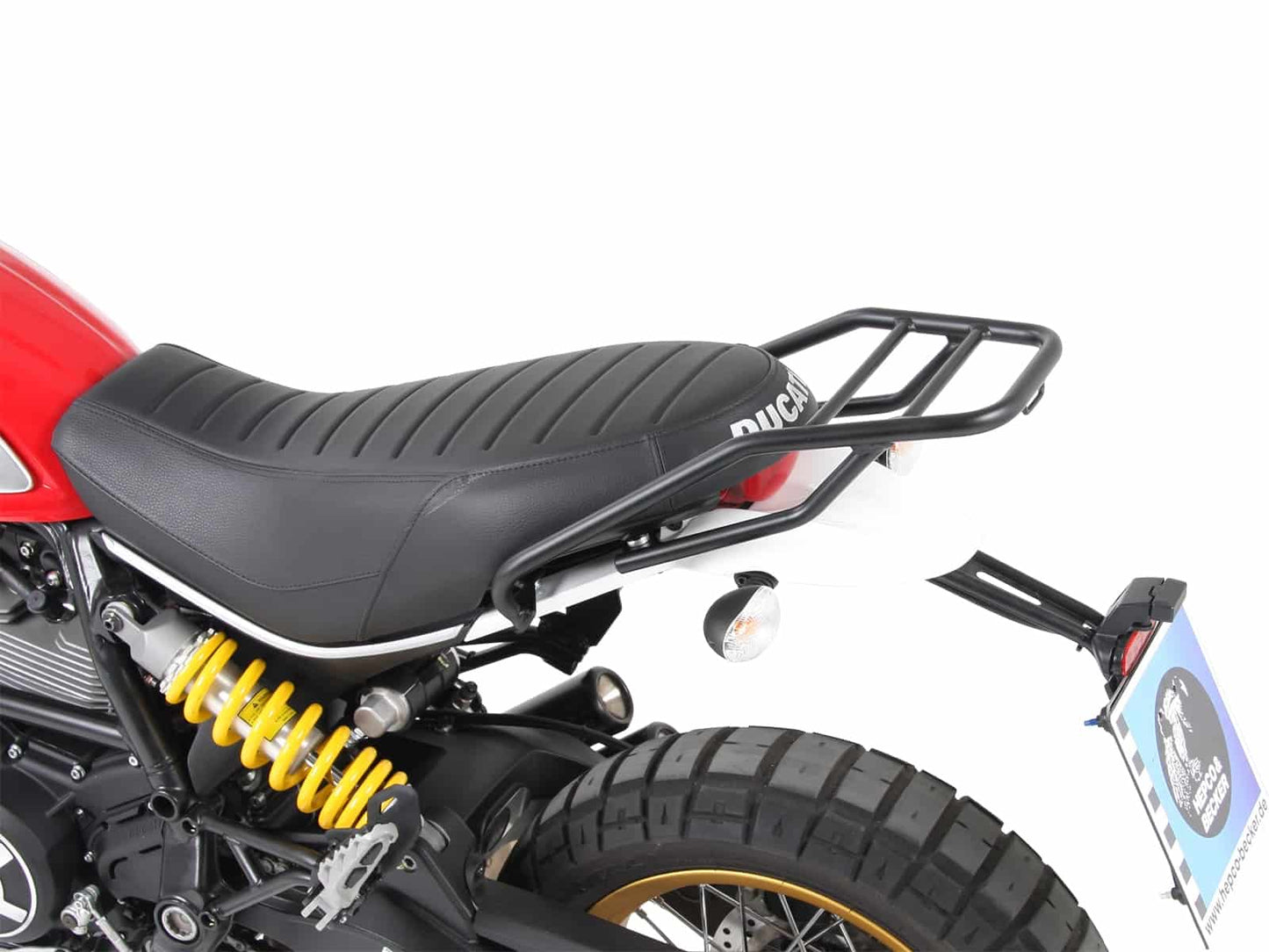 Hepco & Becker Tube rear rack/Solorack- black for Yamaha SCR 950 (2017-2020)