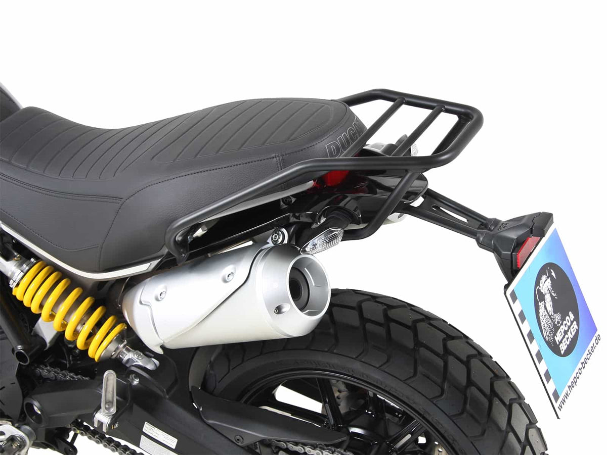 Hepco & Becker Tube rear rack - black for Ducati Scrambler1100/Special/Sport (2018-2020)