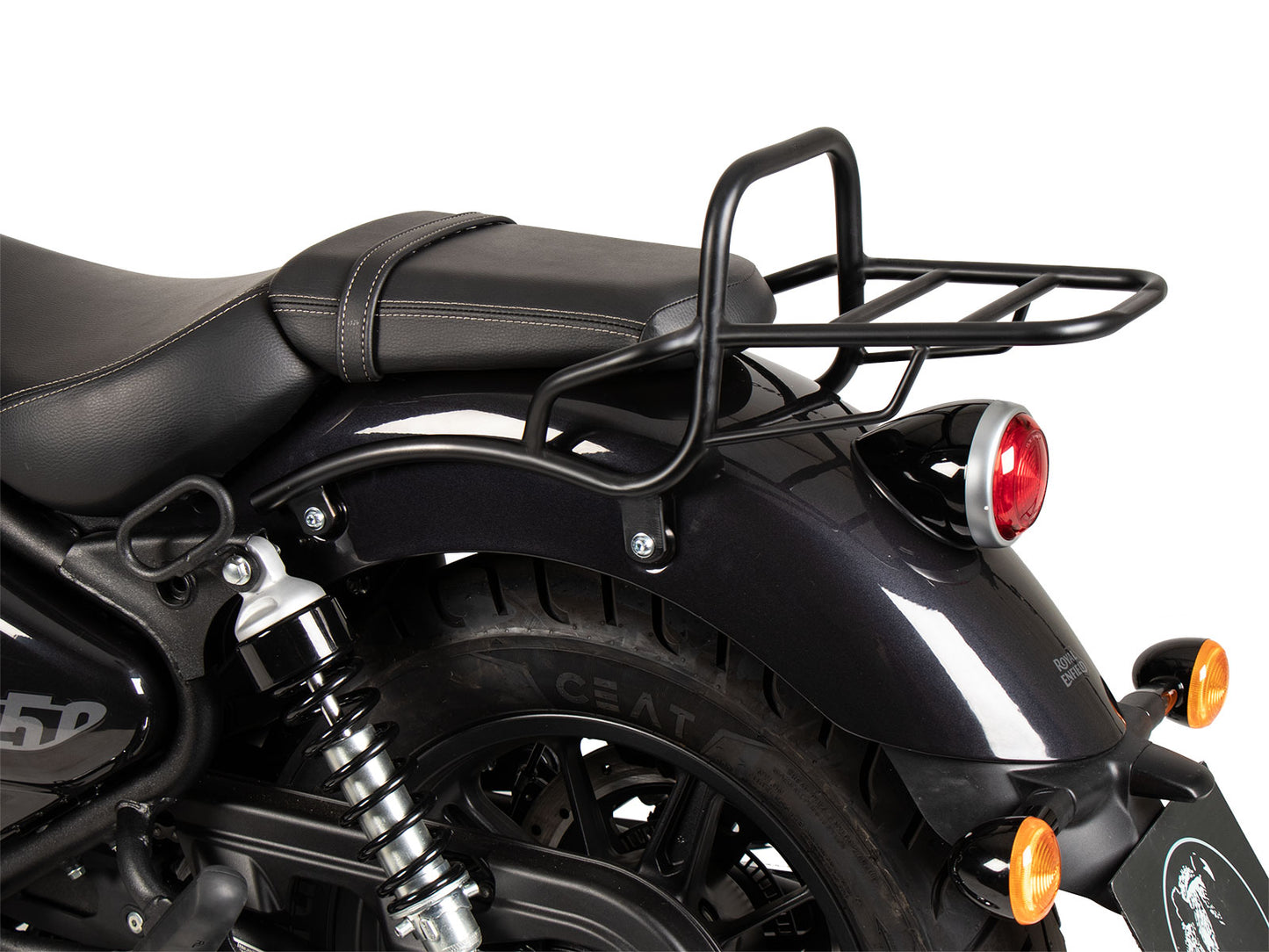 Hepco & Becker Topcase carrier tube-type black for Royal Enfield Super Meteor 650 (2023-)