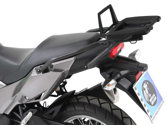 Hepco & Becker Alurack top case carrier black for combination with original rear rack for Kawasaki Versys-X 300/Urban/Adventure (2017-)