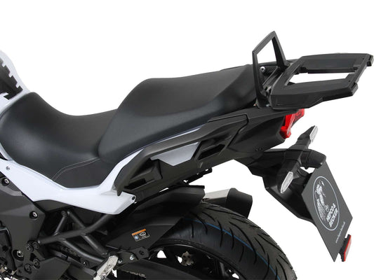 Hepco & Becker Alurack top case carrier black for Kawasaki Versys 1000 / S / SE (2019-2024)