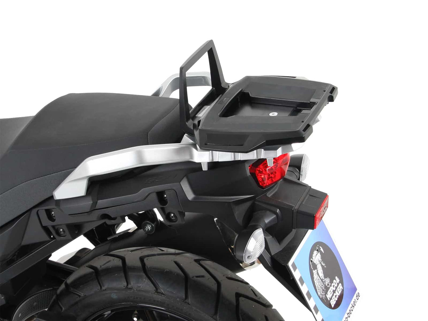 Hepco & Becker Alurack topcasecarrier black for Suzuki V-Strom 650/XT (2017-2025)
