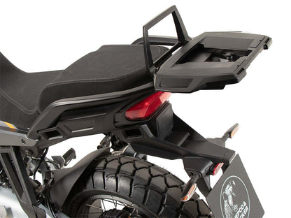 Hepco & Becker Alurack top case carrier black for combination with original rear rack for Moto Guzzi Stelvio (2024-)