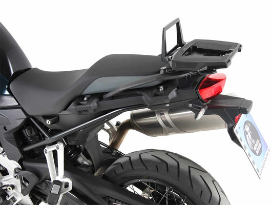 Hepco & Becker Alurack topcasecarrier black for original BMW plastic rear rack for BMW F 800 GS (2024-)