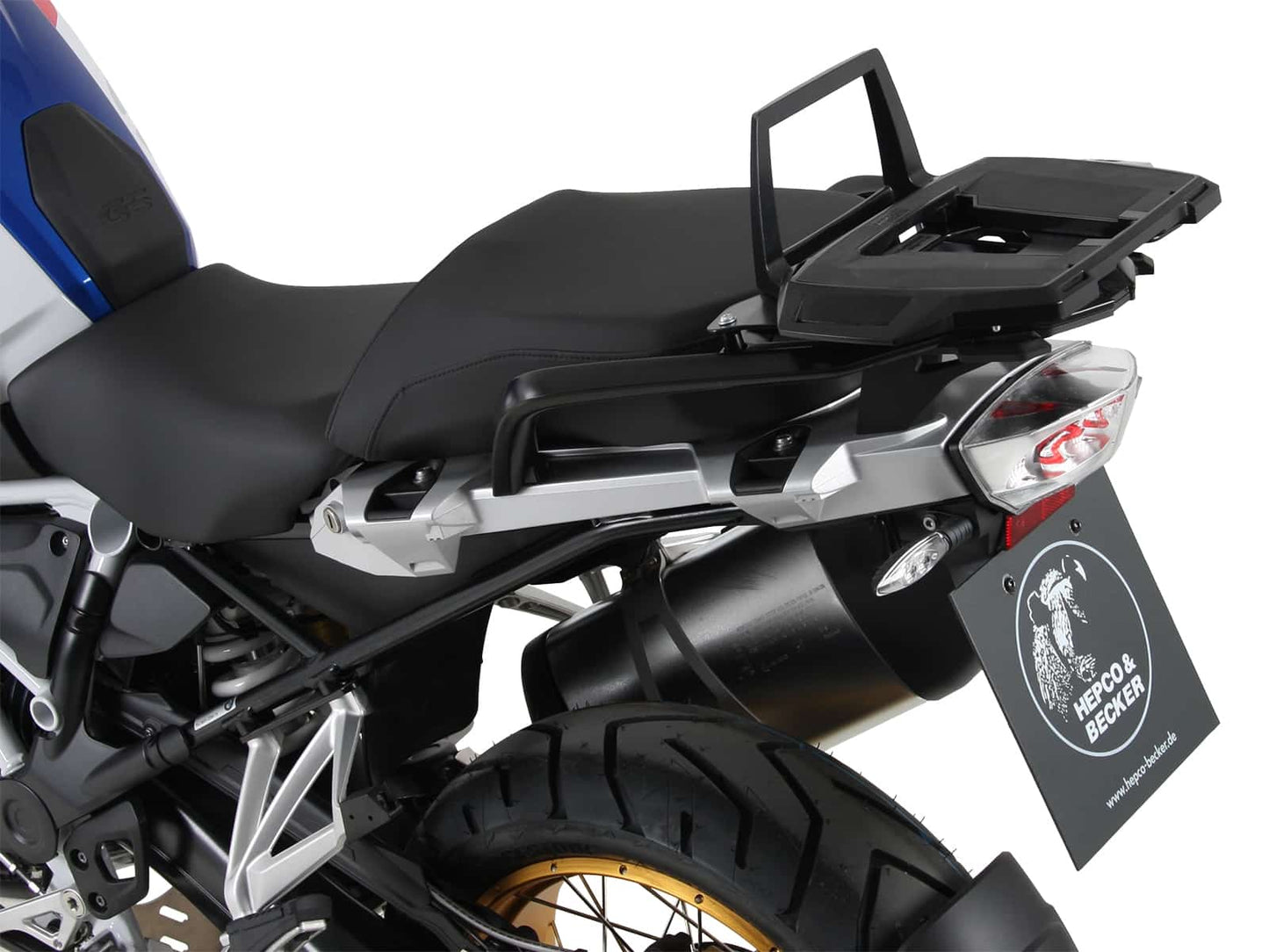 Hepco & Becker Alurack top case carrier black for BMW R 1200 GS LC (2013-2018)