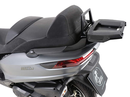 Hepco & Becker Alurack top case carrier black for combination with original rear rack for Piaggio MP3 500 / Sport Advanced (2015-2021)