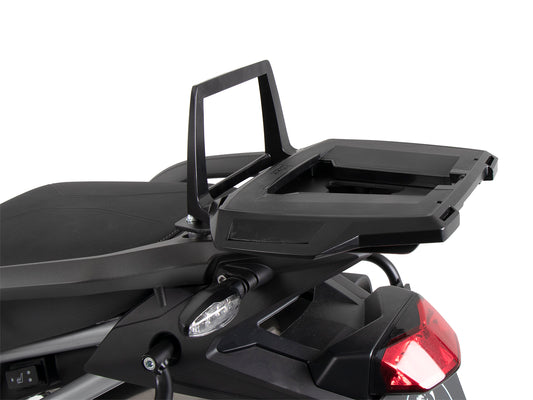 Hepco & Becker Alurack top case carrier black for combination with original rear rack for Triumph Tiger 900 GT / Pro (2024-)