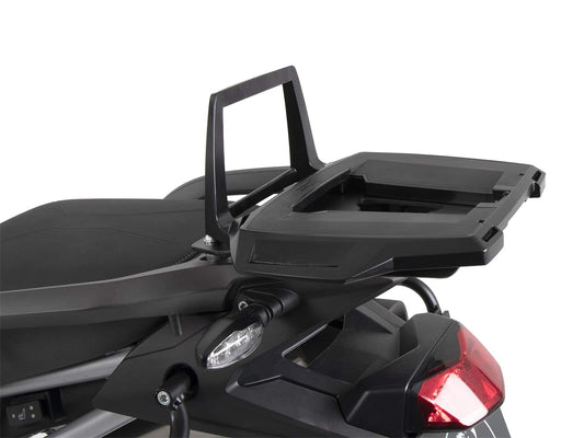 Hepco & Becker Alurack top case carrier black for combination with original rear rack for Triumph Tiger 850 Sport (2021-)