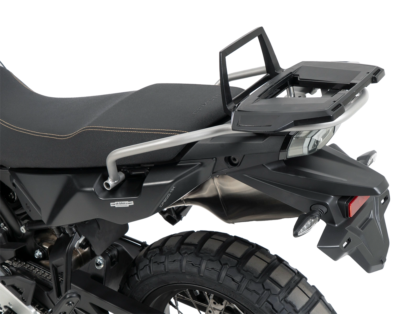 Hepco & Becker Alurack Top Case Carrier for CF Moto 800 MT-X / Comfort (2025-), black