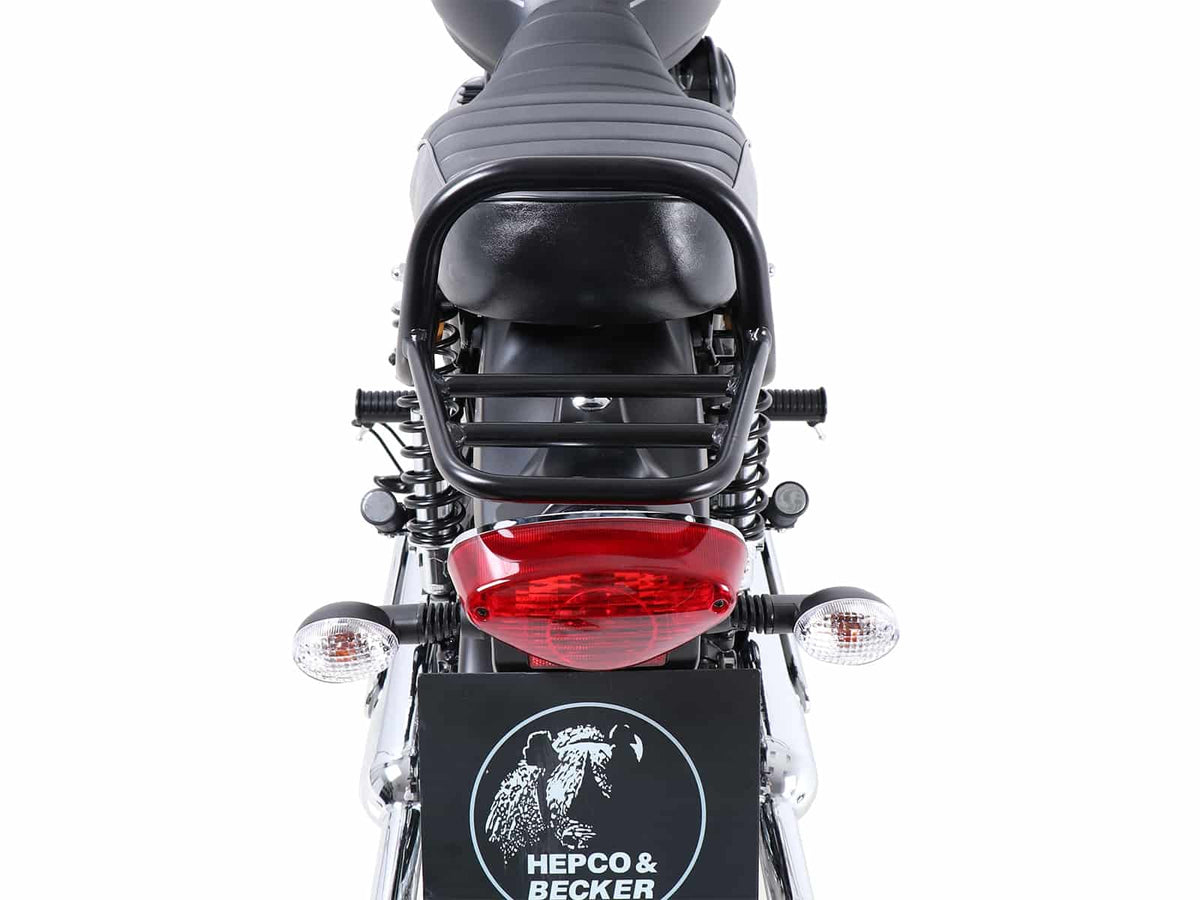 Hepco & Becker Tube rear rack  black for Kawasaki W 800 Street / Cafe / Standard (2019-2025)