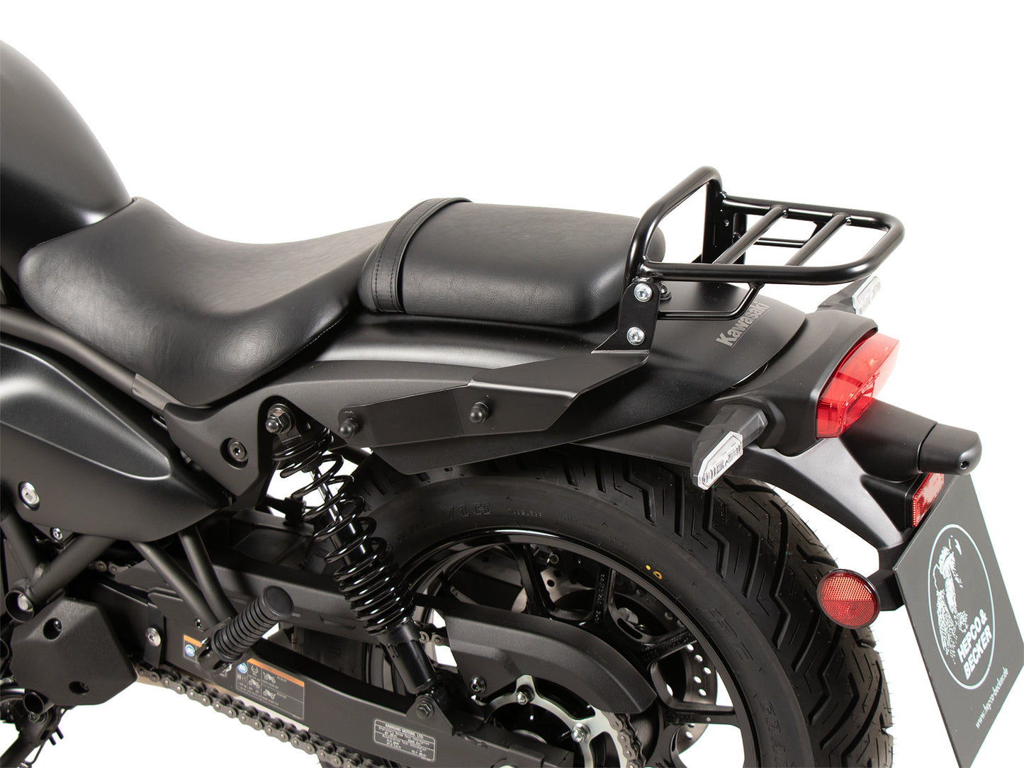 Hepco & Becker Tube rear rack black for Kawasaki Eliminator 500 (2024-)