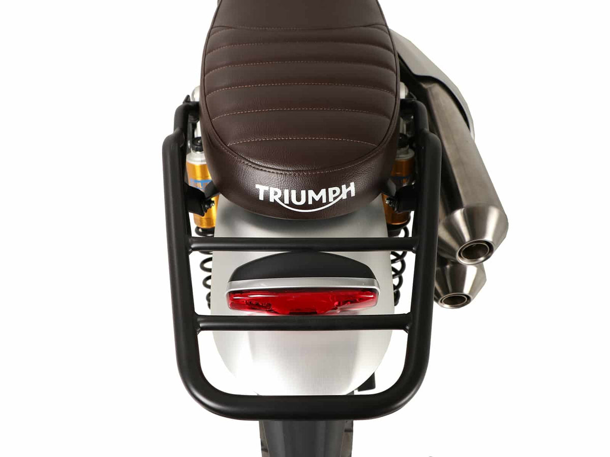Hepco & Becker Tube rear rack black for Triumph Scrambler 1200 XE (2019-2023)